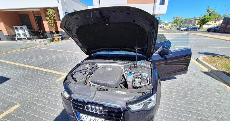Audi A5 cena 74999 przebieg: 130000, rok produkcji 2016 z Białystok małe 407